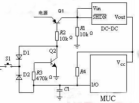 輕觸開關工作原理圖